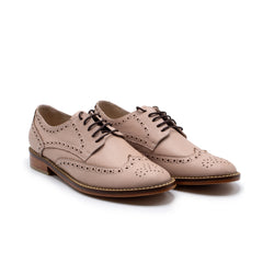 Mere Brogue Dusty pink